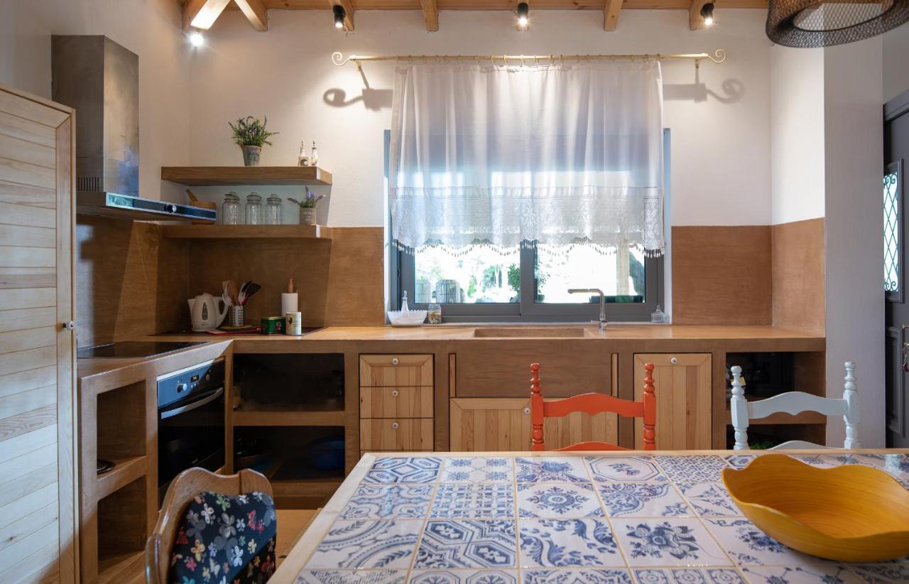 Villa Menie - Golden Fig Sykia Lodge Paralia Sikias Eksteriør billede