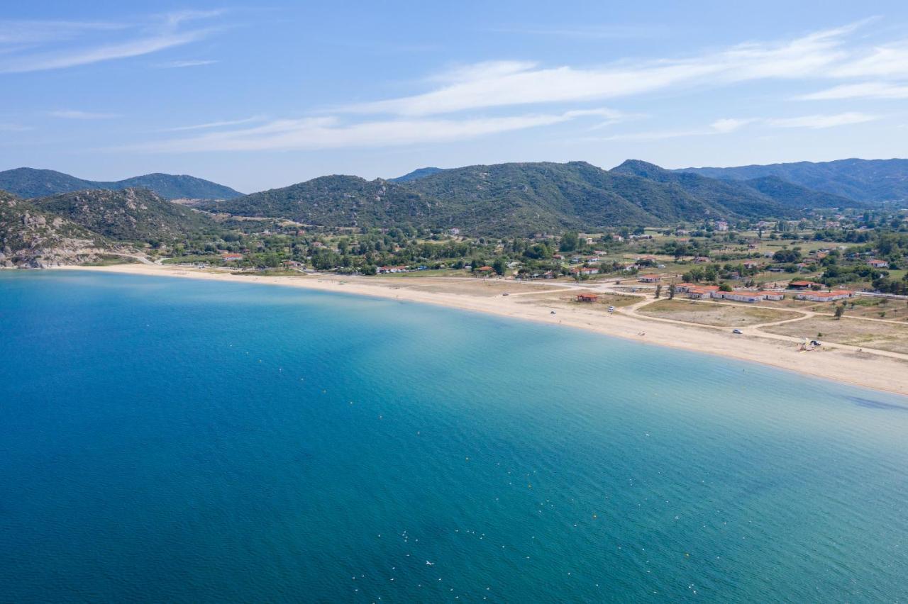 Villa Menie - Golden Fig Sykia Lodge Paralia Sikias Eksteriør billede